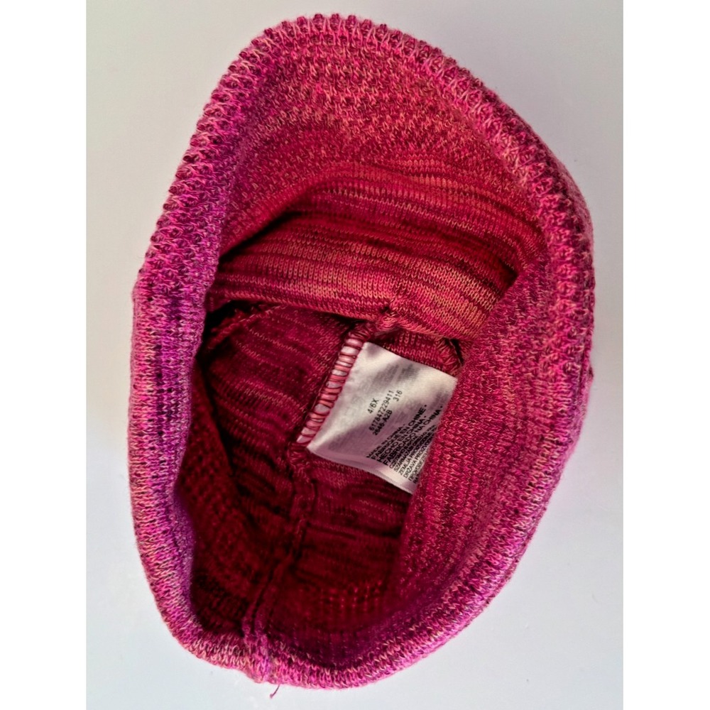 NEW Nike Beanie Winter Hat Fire Pink Youth Size 4/6X 3A2646-A2B - Picture 3 of 5
